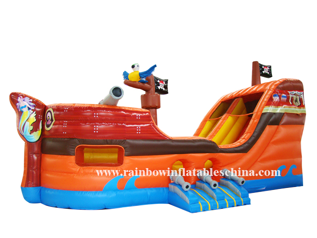 RB11005（8.5x4m）Inflatable New Arrival Pirate Boat for sale 