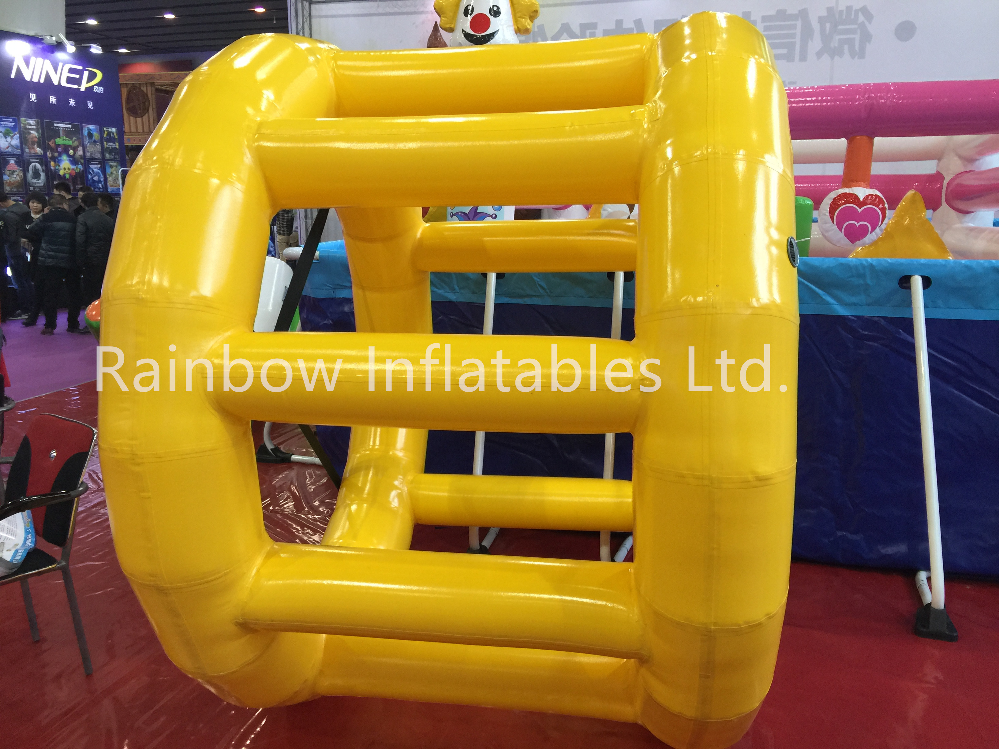 Hot Sale Commercial Inflatable Water Game Water Wheel for Adults