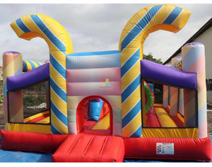 China Manufacturer And Supplier of Candy Inflatable Bounce House