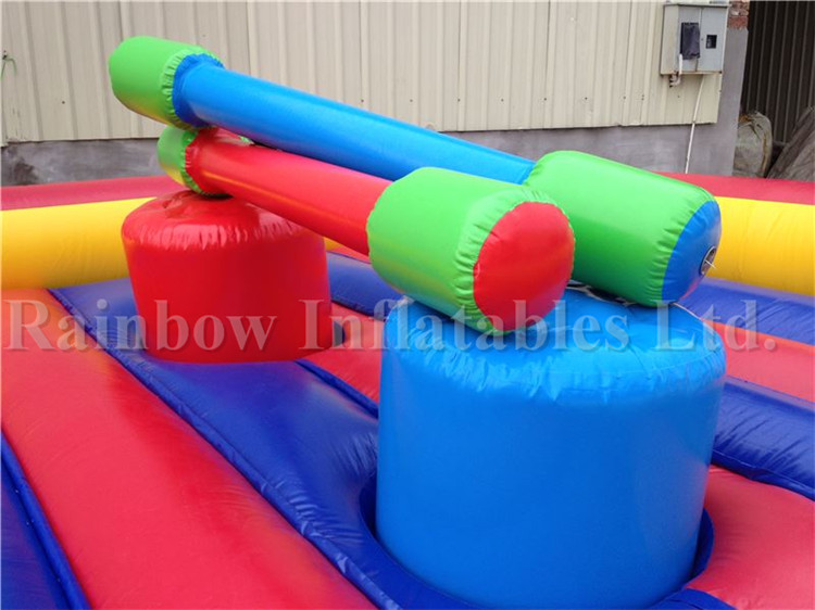 Popular Outdoor Inflatable Interactive Game Jousting Stick Game for Sale