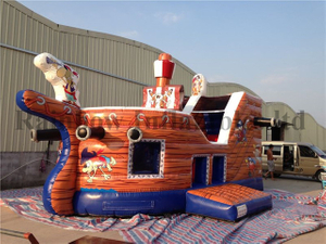RB11008（6.2x4m）Inflatable pirate ship for sale 