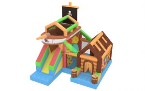 Undersea Pirate Ship Inflatable for Indoor And Outdoor