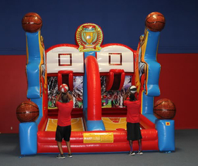 Indoor Commercial Inflatable Basketball Game for Adults