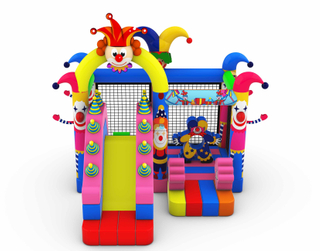 Inflatable Happy Clown Bouncer For Sale