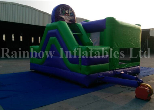 Big Outdoor Bounce Round Inflatable Castle