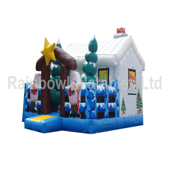 New Design Inflatable Snow Playground House for Kids