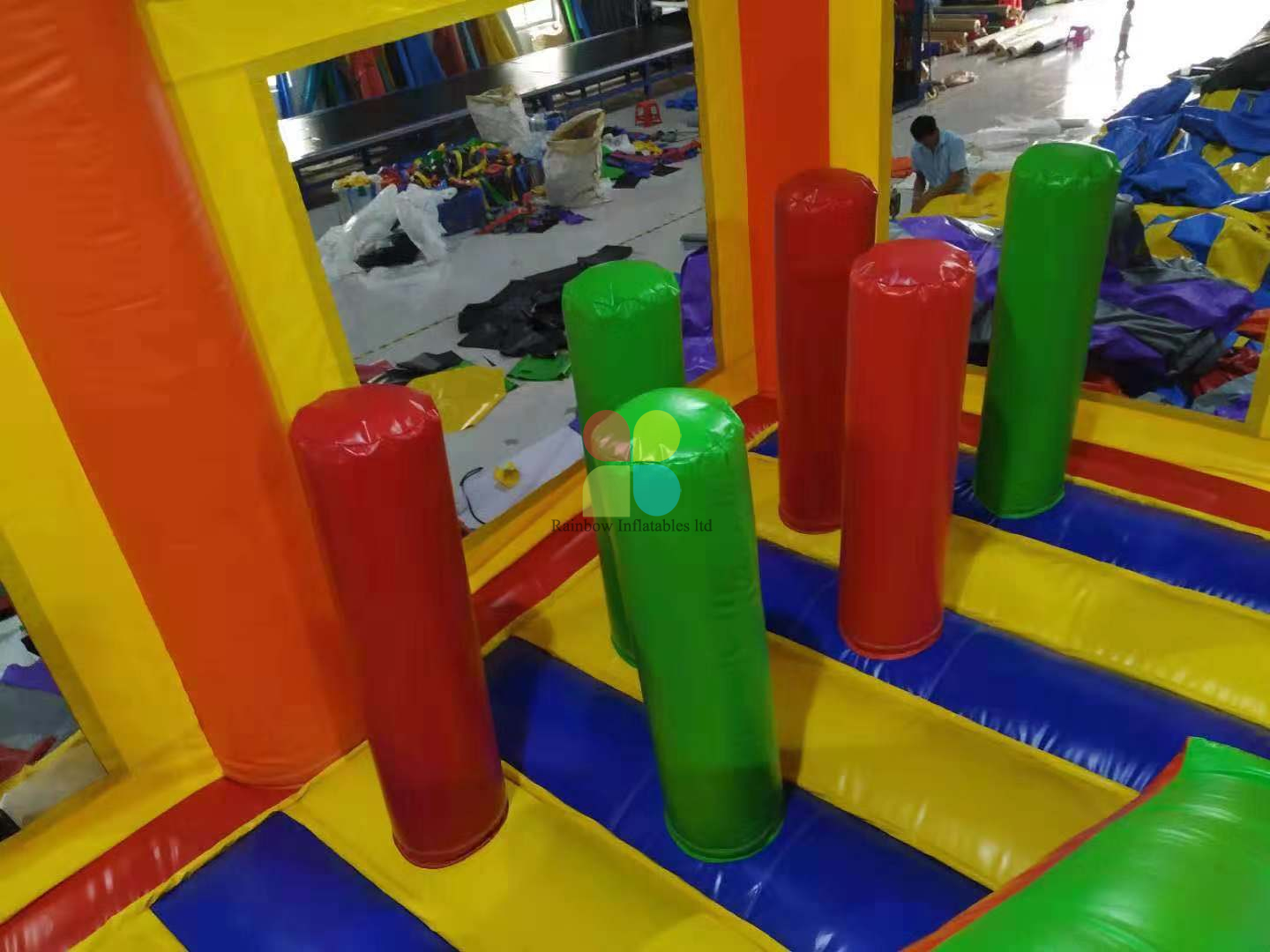 Inflatable Crayon Bounce House Castle Jumper