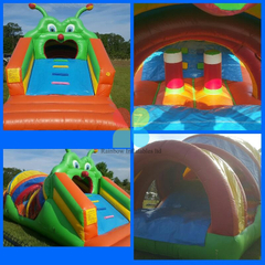 Inflatable caterpillar Play Tube