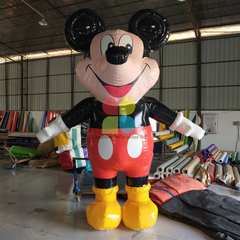 China Manufactured Inflatable Mickey Cartoon Inflatable Minnie Model Air Tight Cartoon Characters