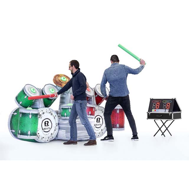 Interactive Inflatable Game IPS Inflatable Drum Kit Playsystem IPS Inflatable
