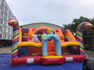 Carnival Inflatable Bounce Combo From Guangzhou Rainbow Inflatables 