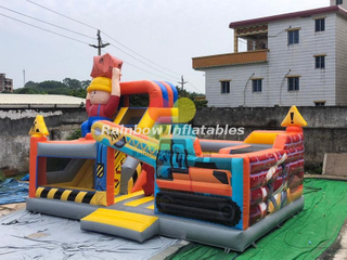 Inflatable Extreme Builder Zone Bouncer 