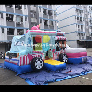 Rainbow Inflatable Candy Truck