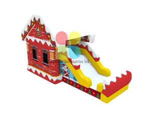 7.2X3.5X4.5M infaltable bouncer house with slide for Christmas party rental