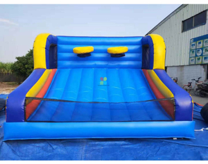Rainbow Inflatable Party rental Inflatable Goal Shooting game manufacturers and suppliers in China Inflatable basket ball shooter