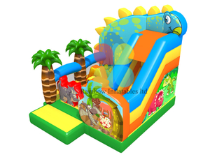 Dinosaur inflatable Animal slide bouncy House