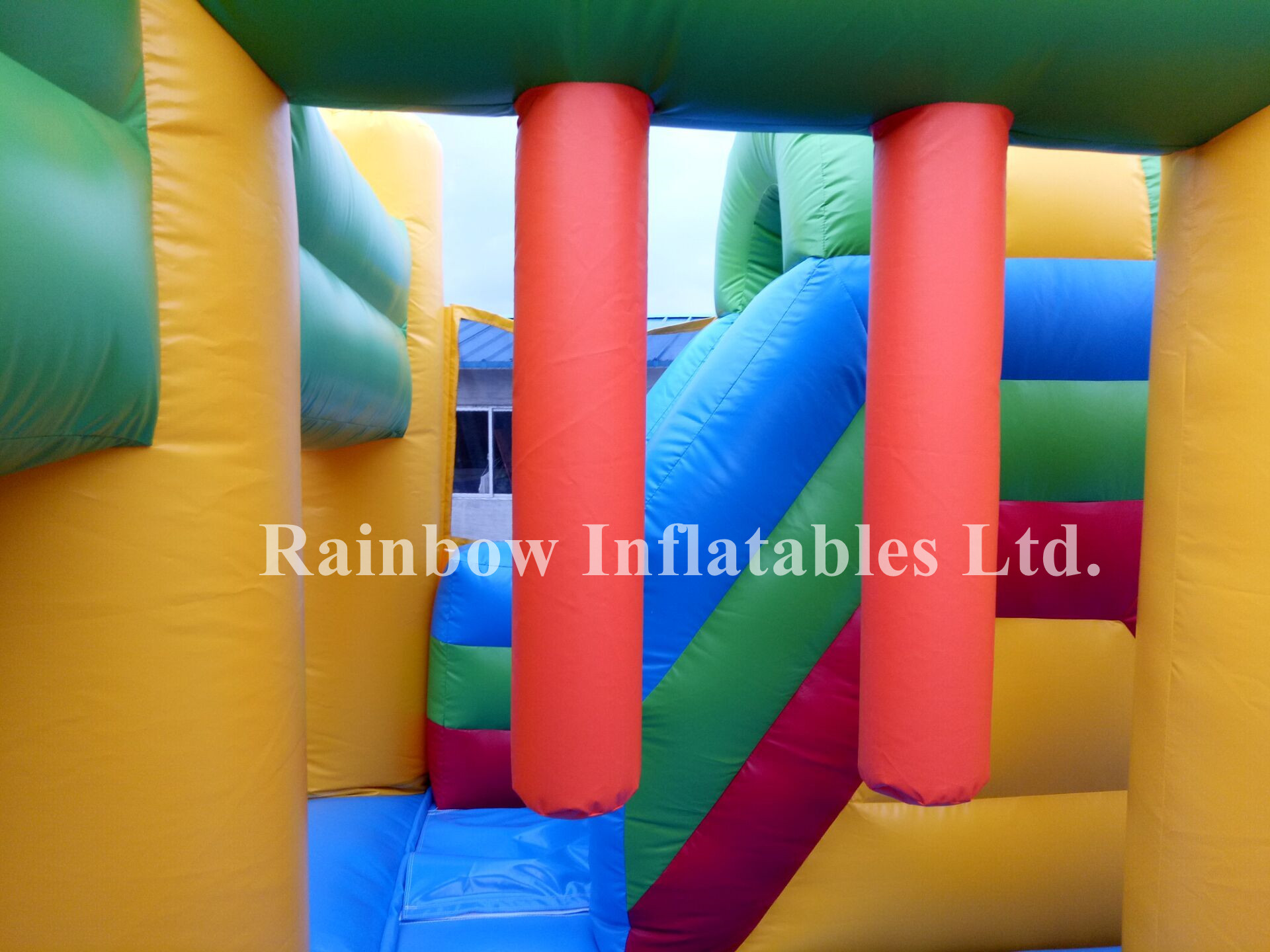 RB3028（5.2x5.5x3.5m）Inflatable Clown Bouncer Slide Combo for Kids